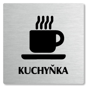 Kuchyňka, 118x118mm, stříbrná, Nevada